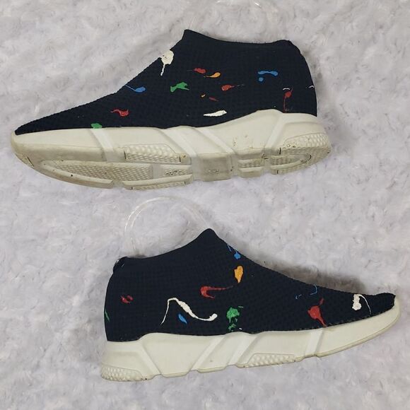 The Wishbone Collection size 10 slip on sneakers Pop of Paint Splash - Picture 5 of 7